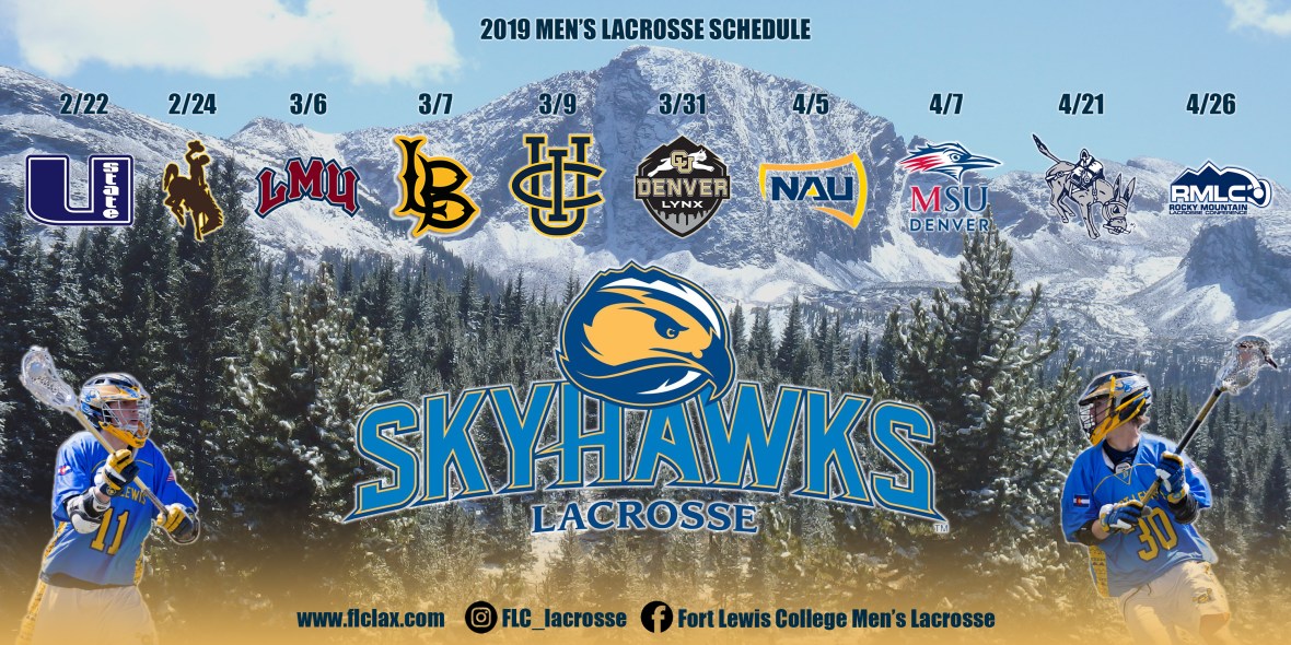 2019 schedule poster